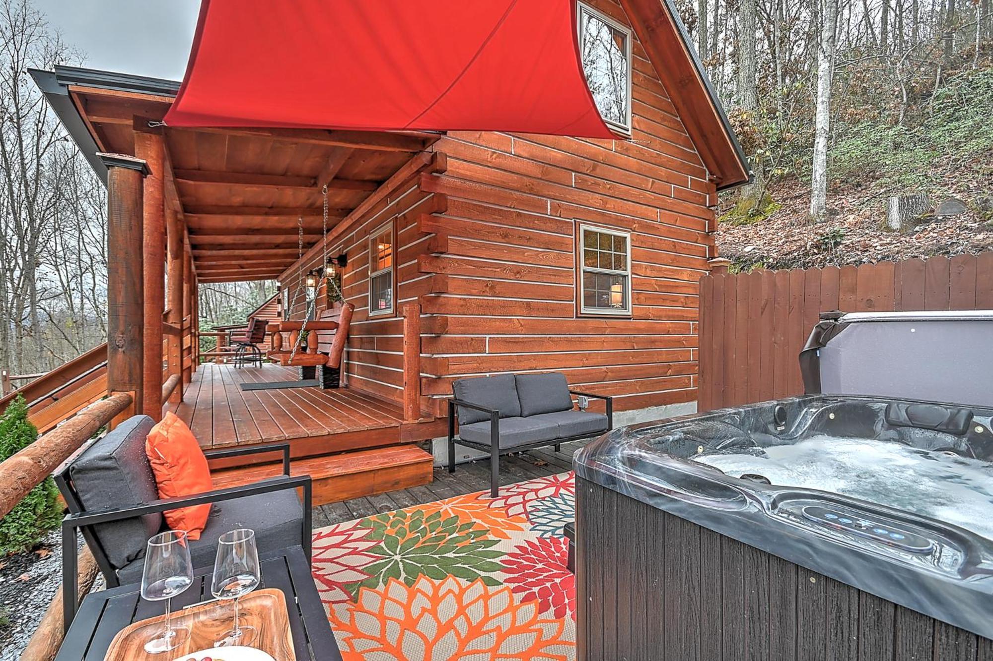 Monarch Mountain Cabins Cabin A Tennessee Thyme Elizabethton ภายนอก รูปภาพ